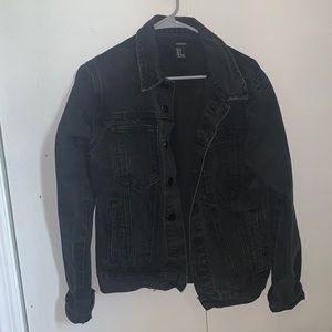 Black Jean Jacket